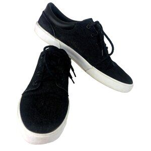 St. John's Bay Mens SIze 10M Bryce Gray Denim Lace Up Sneakers